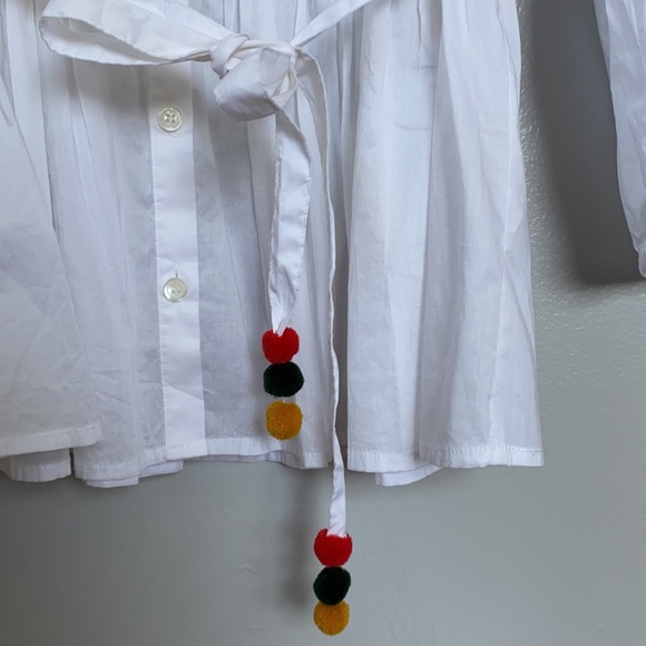 Madewell Embroidered Cotton Top NWOT - Picture 4 of 7